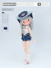 Fitted Graphic Tank Top For Blythe & Bjd Dolls
