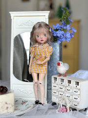 French Romantic Doll Dress – OB22/OB24 Outfit for 1/6 BJD & Blythe