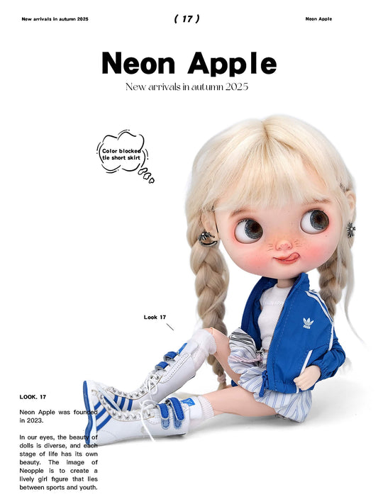 Loose-Fit Striped Doll Track Jacket