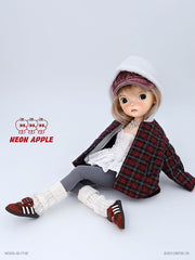 Neon Apple Mini Samba Sneakers