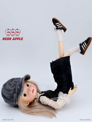 Neon Apple Mini Samba Sneakers