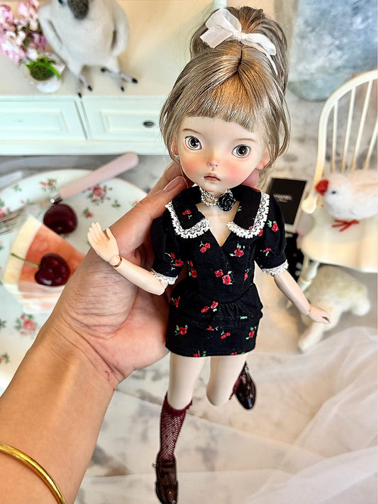 Nightingale and Rose – French Romantic Cocktail Dress for OB22/OB24 Dolls