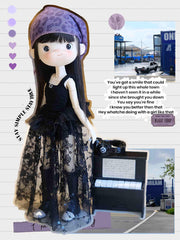 Pearl Ballerina Dress for OB22/OB24 Dolls – Fits BJD & Blythe
