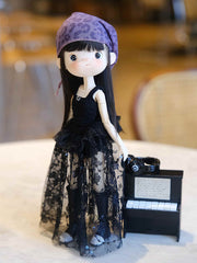 Pearl Ballerina Dress for OB22/OB24 Dolls – Fits BJD & Blythe