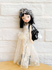 Pearl Ballerina Dress for OB22/OB24 Dolls – Fits BJD & Blythe