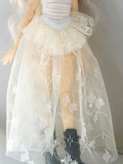 Pearl Ballerina Dress for OB22/OB24 Dolls – Fits BJD & Blythe