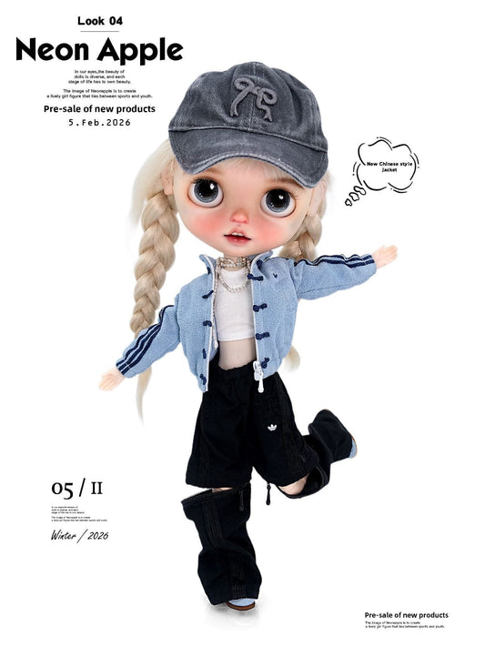 Chinese Style Doll Outerwear for bjd & blythe