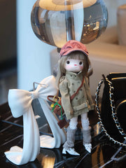 Relaxed Mini Trench Coat for Blythe & BJD Doll