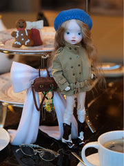 Relaxed Mini Trench Coat for Blythe & BJD Doll