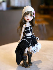 Rock Sweetheart Mushroom Skirt – OB22/OB24 Doll Outfit | BJD & Blythe Compatible