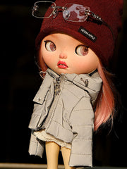 ✨Shiny Puffer Jacket - For BJD, Blythe, and Similar-Sized Dolls✨