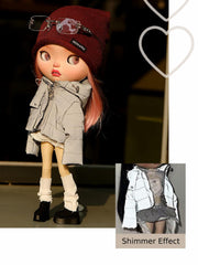 ✨Shiny Puffer Jacket - For BJD, Blythe, and Similar-Sized Dolls✨