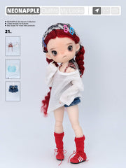 Slouchy Off-Shoulder Top For Blythe & Bjd Dolls