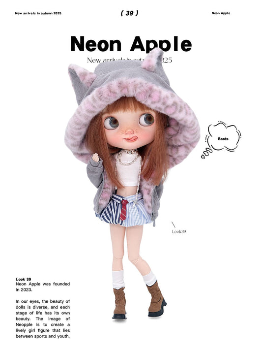 Suede Platform Doll Boots  BJD & Blythe Doll Shoes