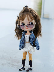 Vintage Denim Jacket – For Blythe & BJD Dolls