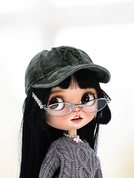 Urban Wanderer Vintage Baseball Cap for Blythe Doll