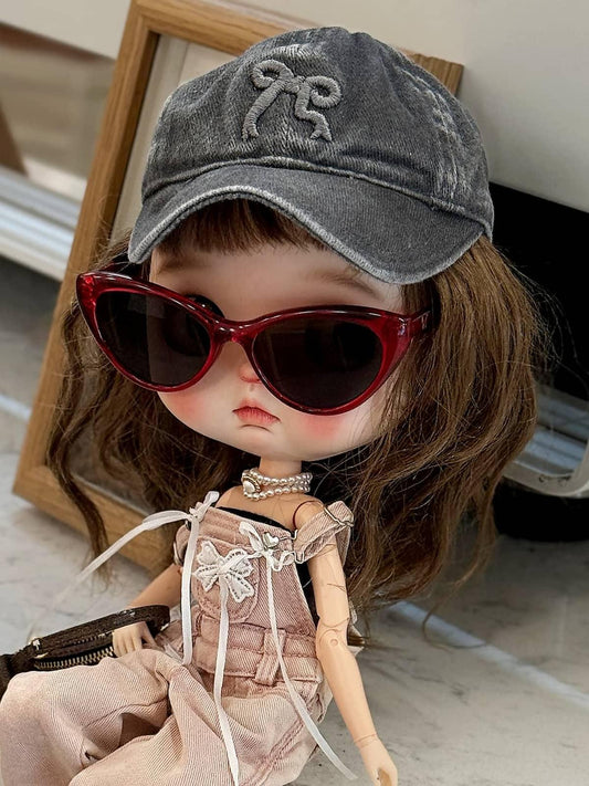 Urban Wanderer Vintage Baseball Cap for Blythe Doll