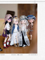 White Sheer Lace Doll Cover-Up Vest for BJD, Blythe dolls