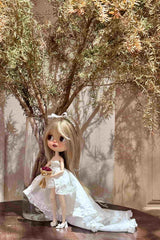 Dreamy Princess Gown Set--White